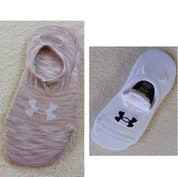 under armour ♡ 2 no show socks - Picture 1 of 9